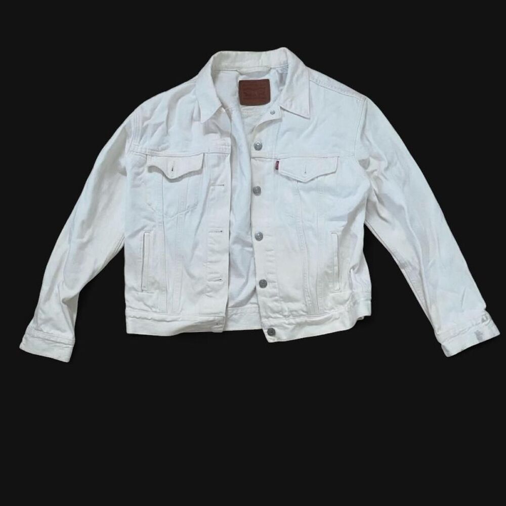 Levi-s Women's White Jacket